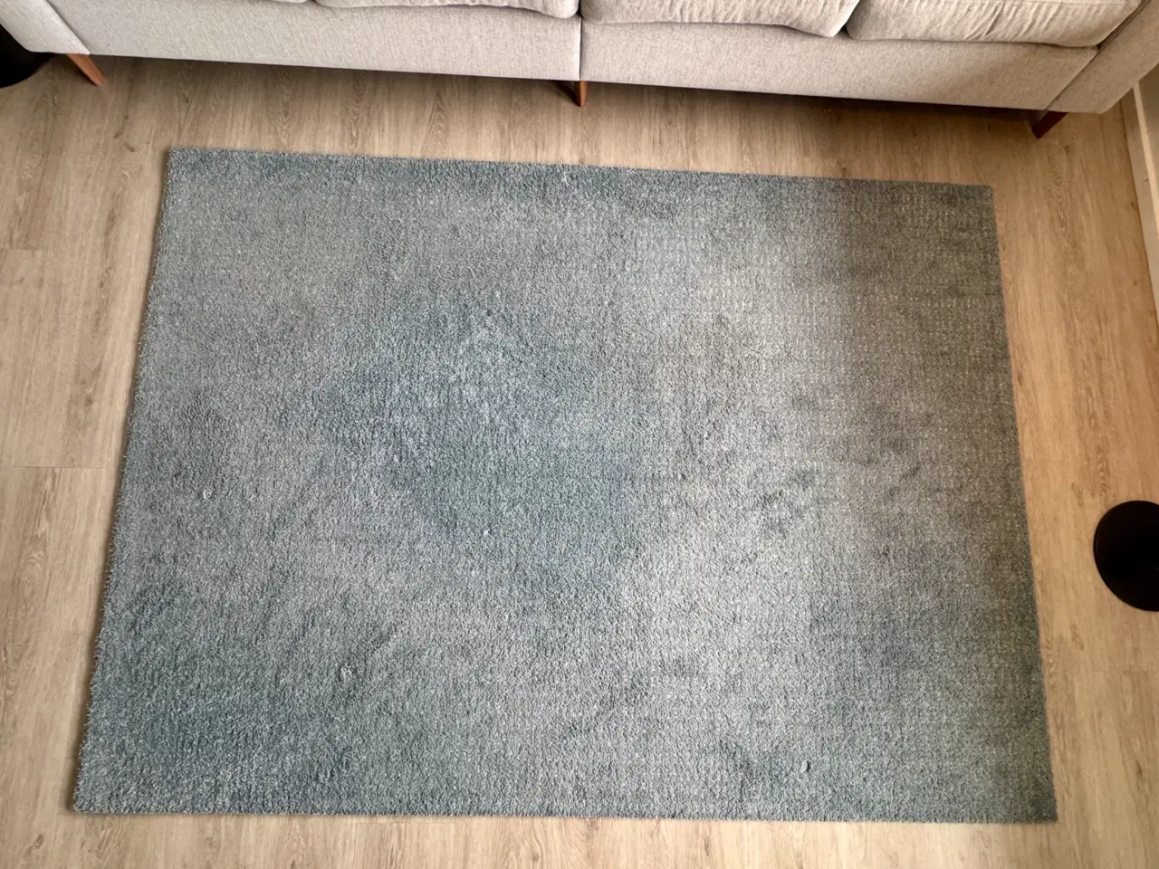 Billede 3 - Stort løst tæppe fra IKEA - gråblot - 170 x 240