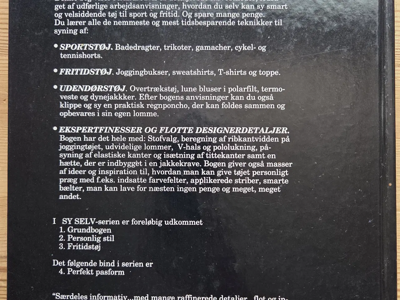 Billede 9 - 6 sy-bøger fra serien SY-SELV