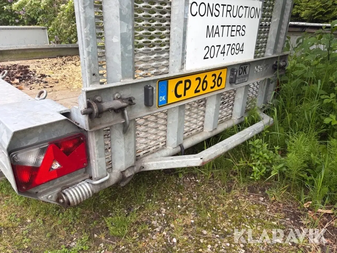 Billede 5 - Maskintrailer Hulco Terrax-2