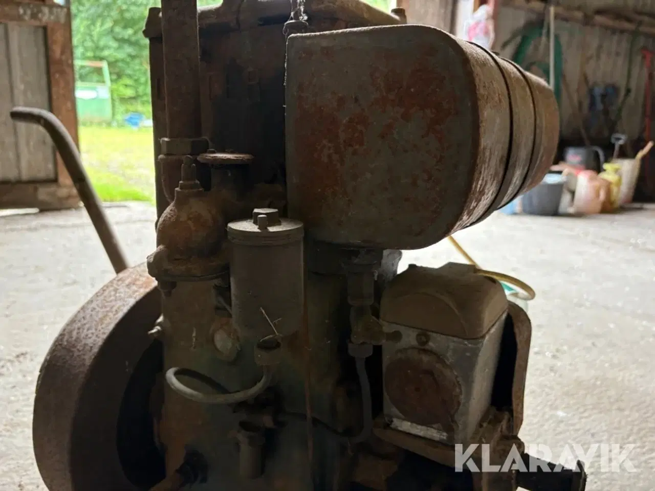 Billede 12 - Stationær motor R.A.Lister