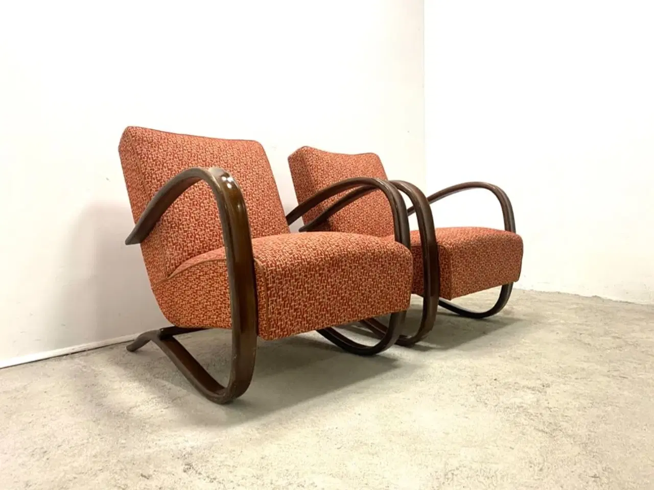 Billede 2 - Jindrich Halabala, design lounge stol 