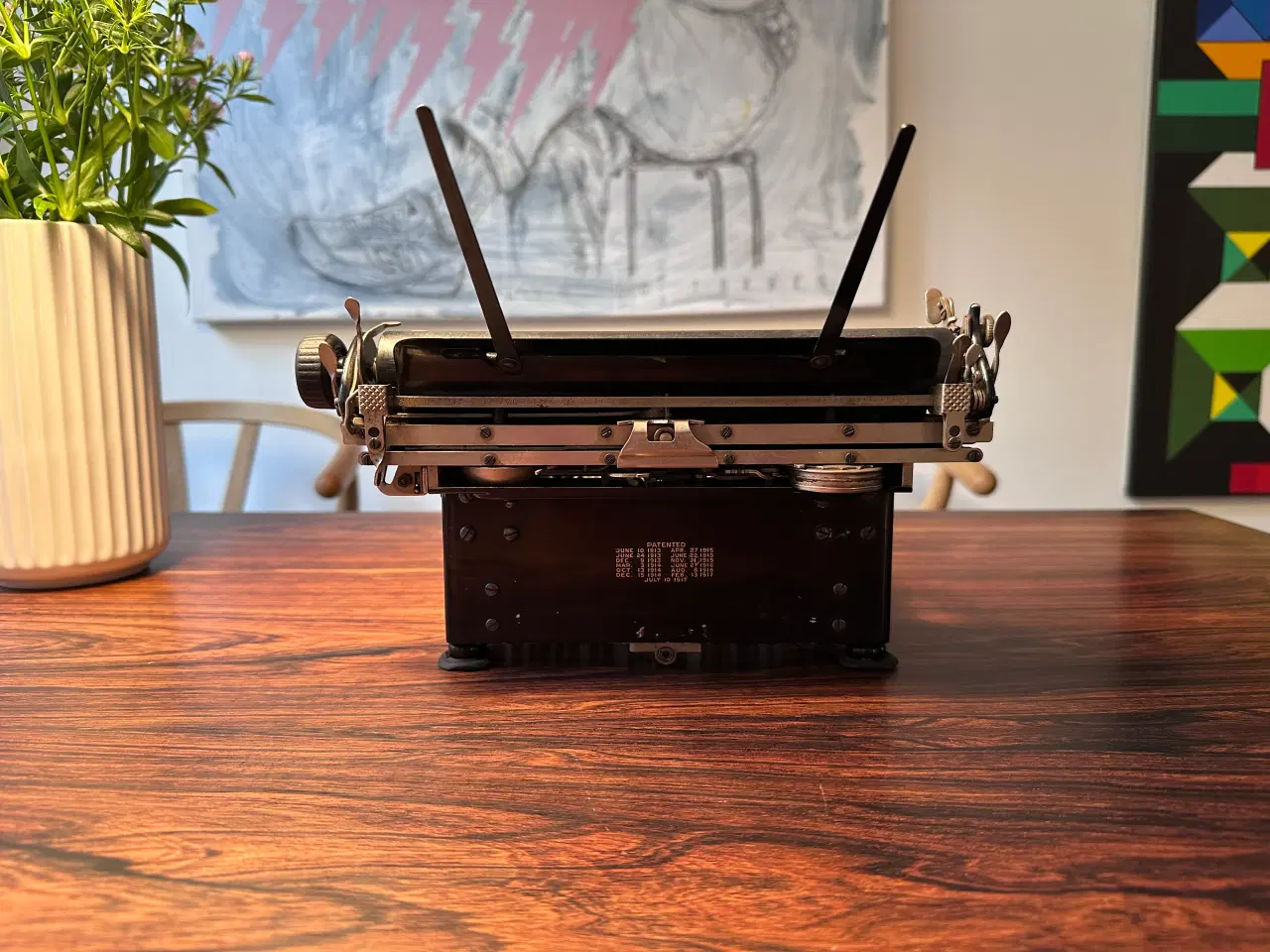 Billede 3 - Antik skrivemaskine fra 1921