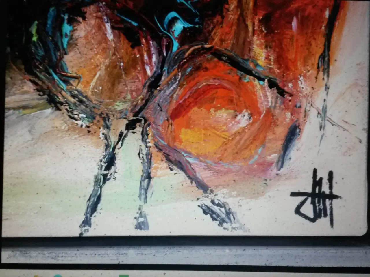 Billede 2 - 2 smukke Henrik Busk Andersen- 44-44 cm sign 