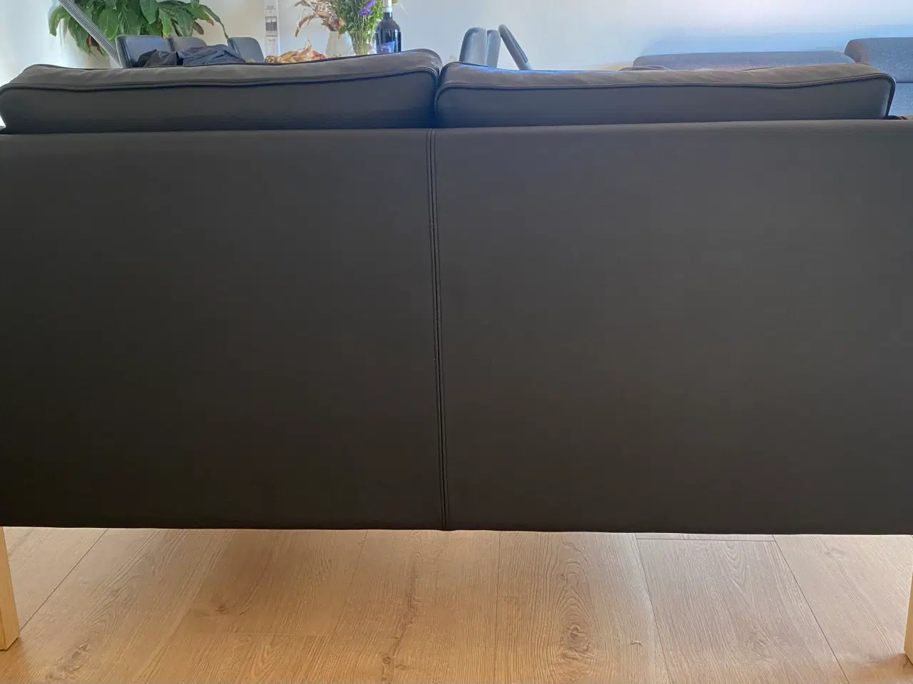 Billede 2 - Lædersofa, 2 personers i klassisk dansk design