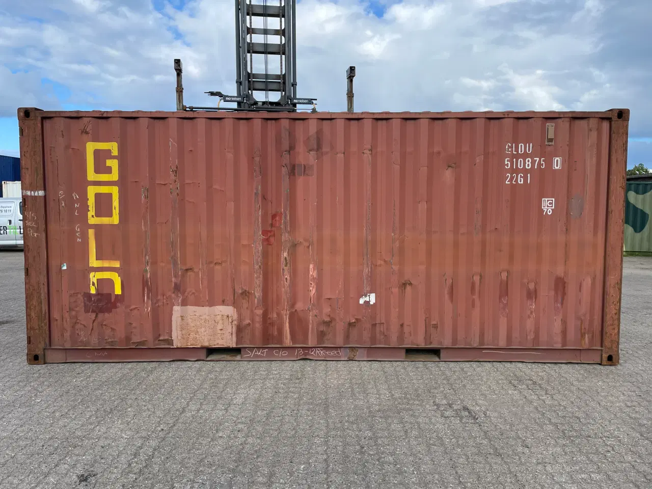 Billede 3 - 20 fods Container- ID: GLDU 510875-0