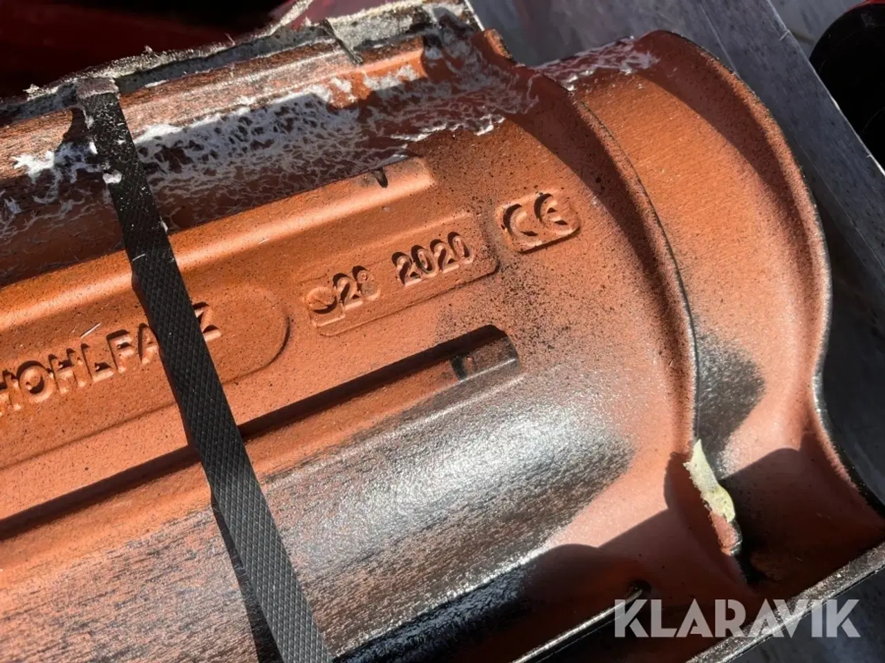 Billede 4 - Tegl Tagsten ABC Teuto Sort glaseret 5 paller