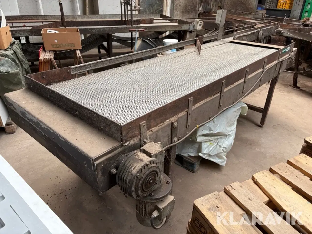 Billede 1 - Specielfremstillet sorteringsbånd