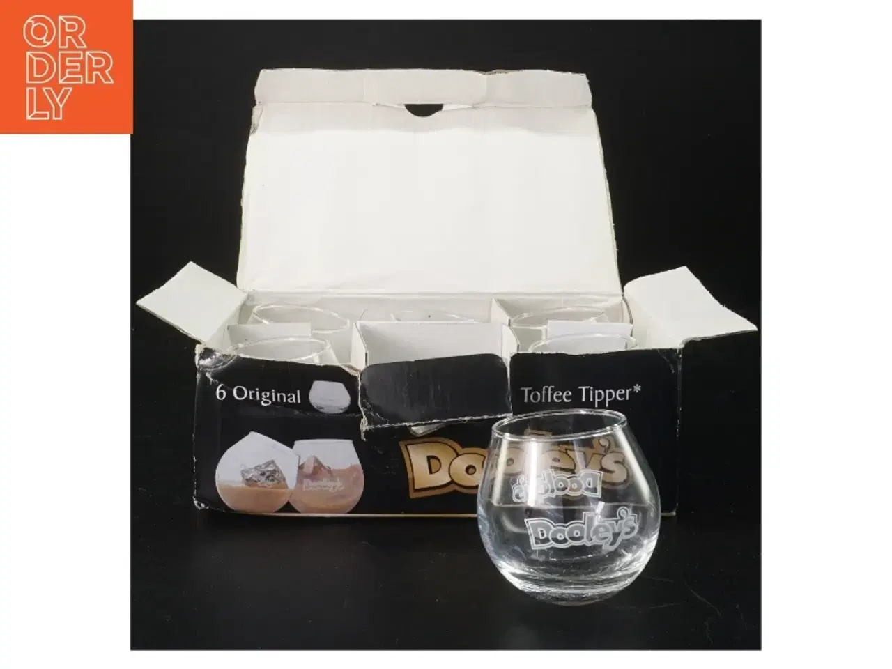 Billede 1 - Dooley&#39;s glas sæt fra Dooley`s (str. 6 styk. ø. 5 cm. længde. 6 cm)