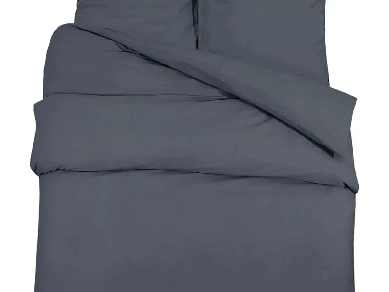 Billede 2 - Sengetøj 200x220 cm let mikrofiberstof antracitgrå