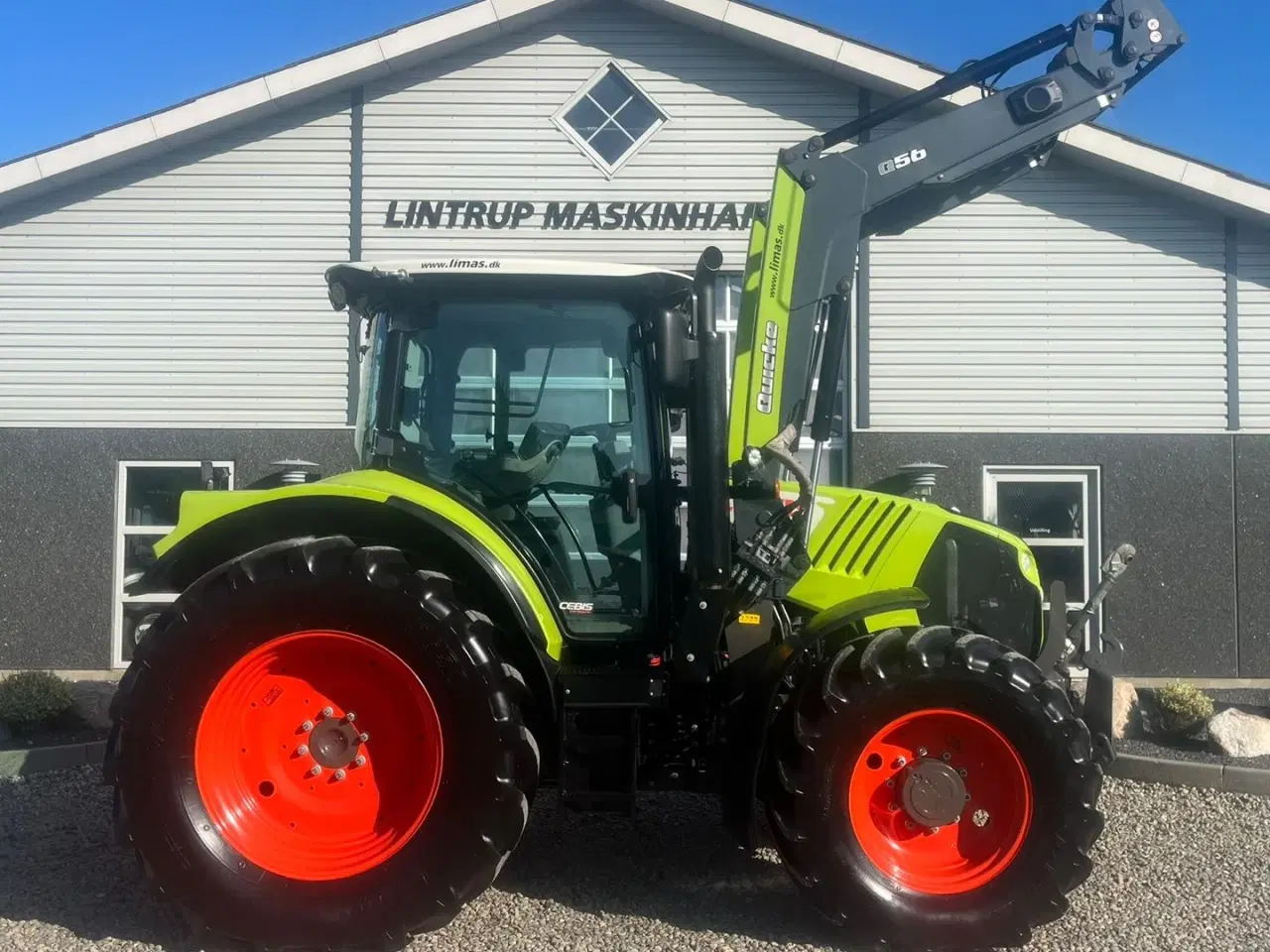 Billede 7 - CLAAS ARION 550 CEBIS Med frontlæsser og frontlift