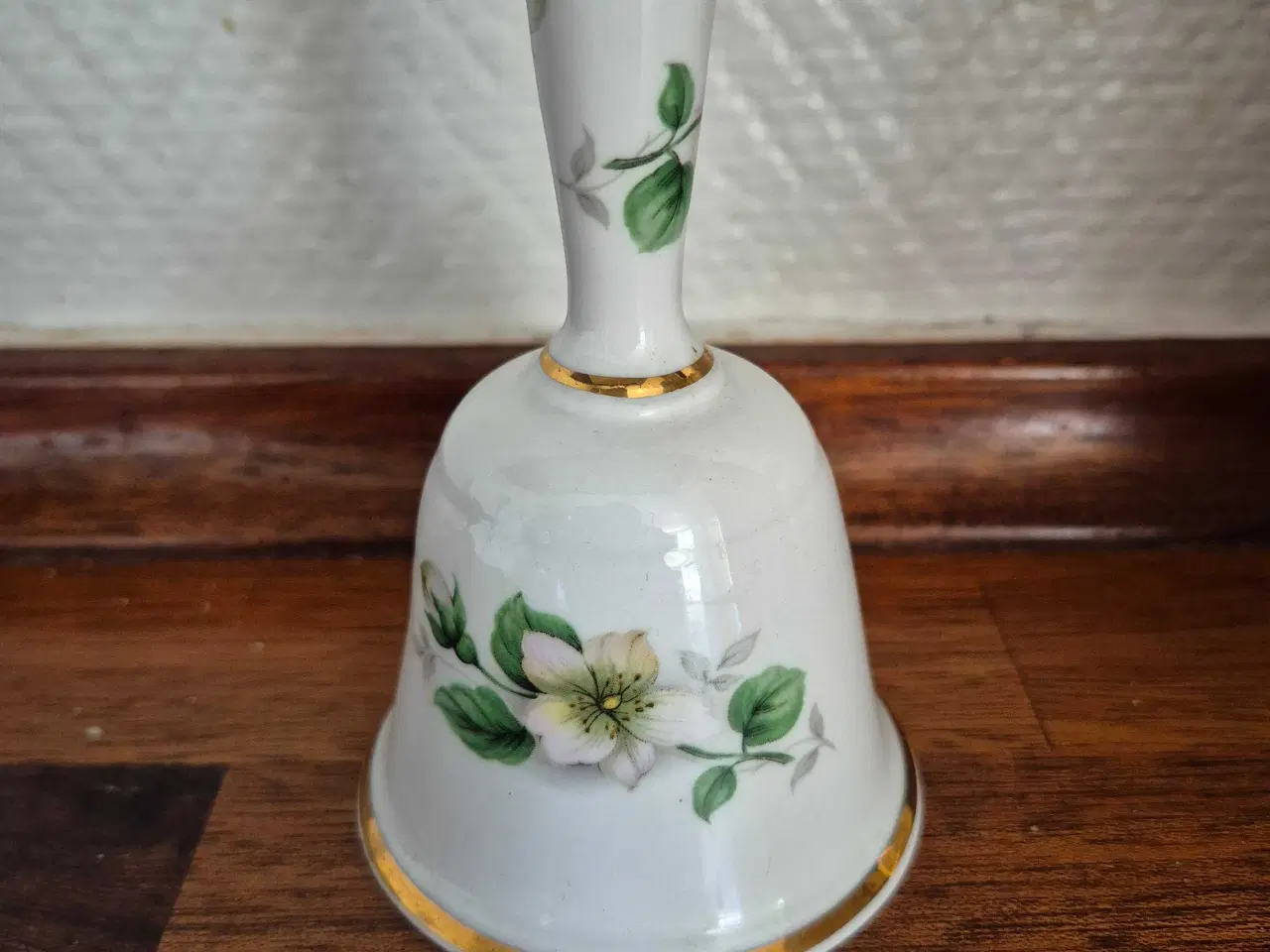 Billede 1 - Porcelæns klokke retro, vintage