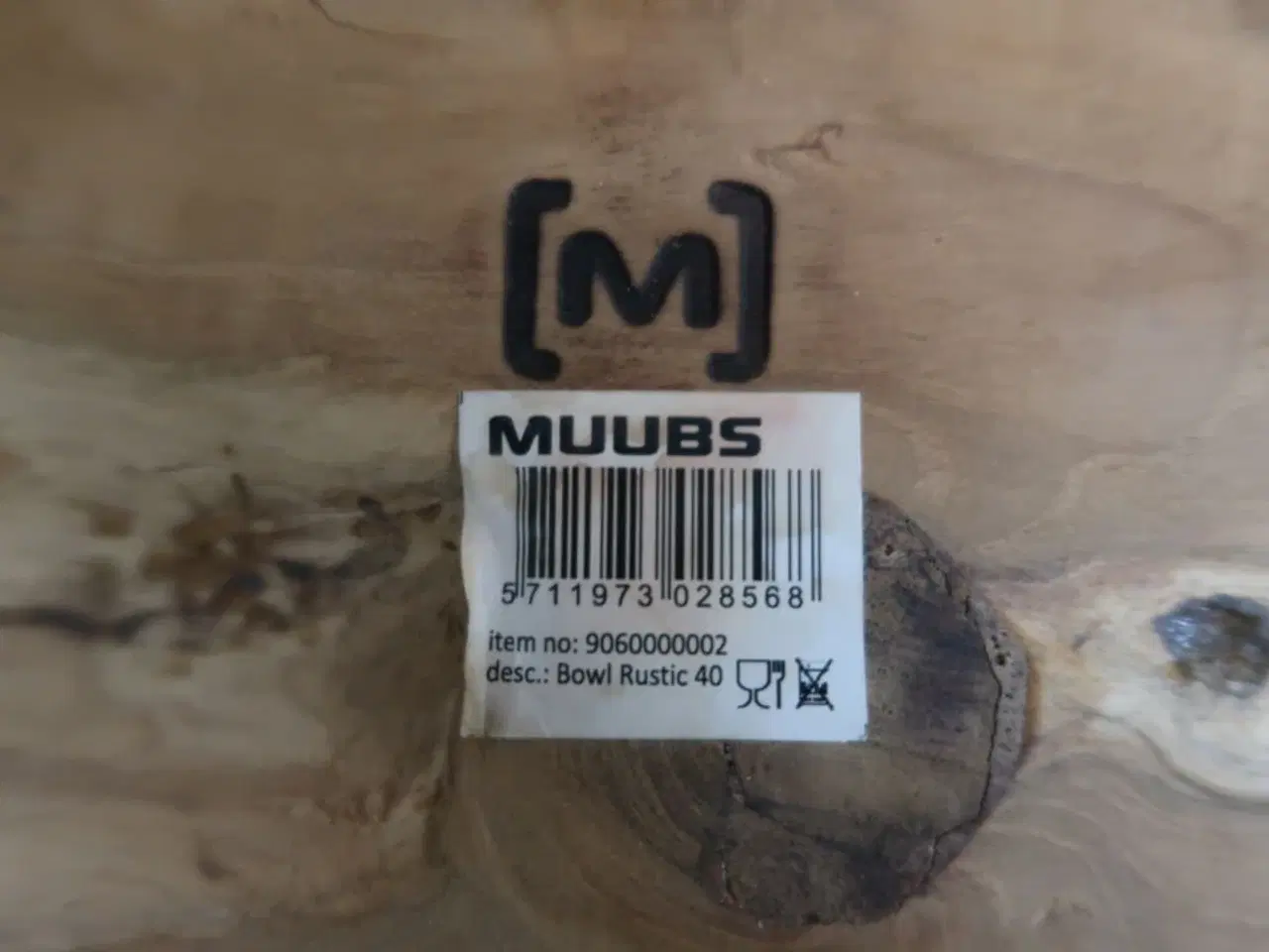 Billede 3 - Træskål MUUBS