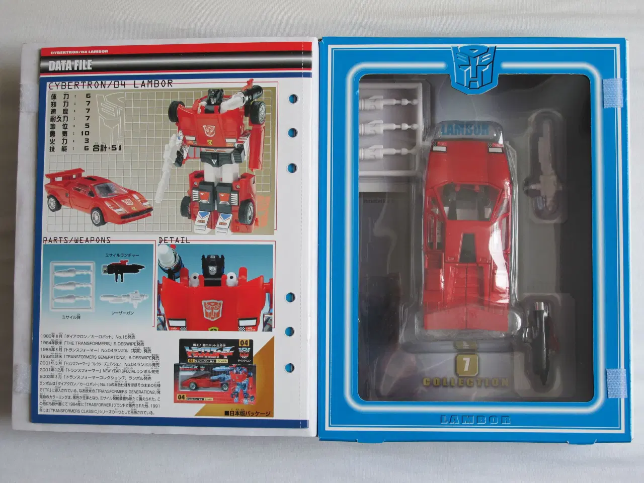 Billede 2 - Transformers Collector's Series Sideswipe #7 