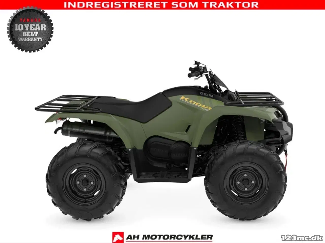 Billede 2 - Yamaha Kodiak 450 IRS Olive Green Traktor
