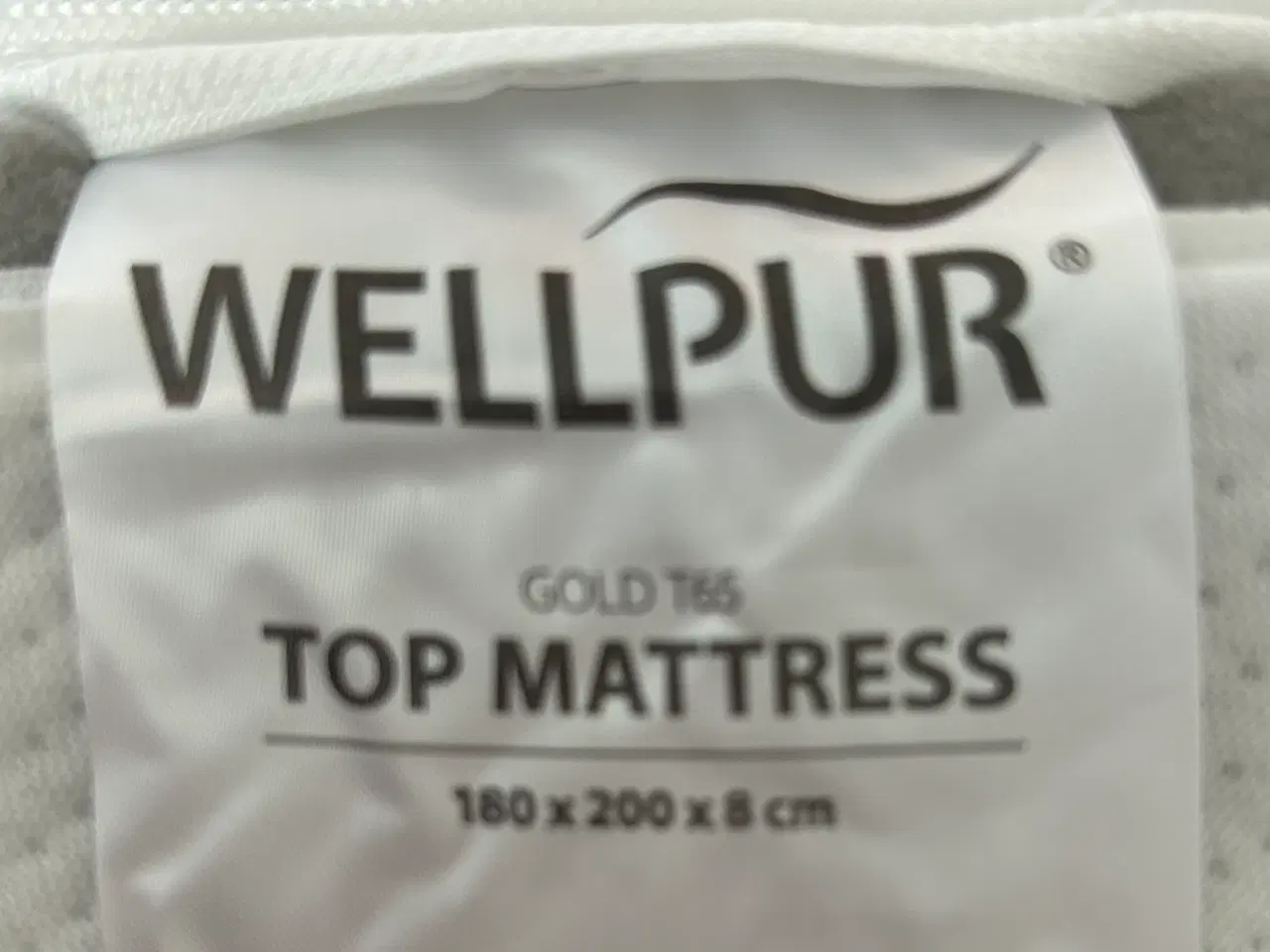 Billede 1 - WELLPUR Gold T65 topmadras