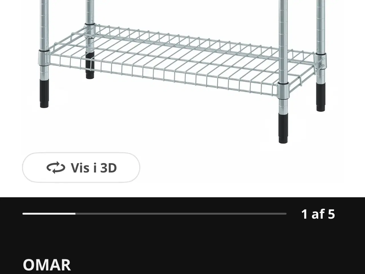 Billede 3 - Ikea Omar reol stor og lille