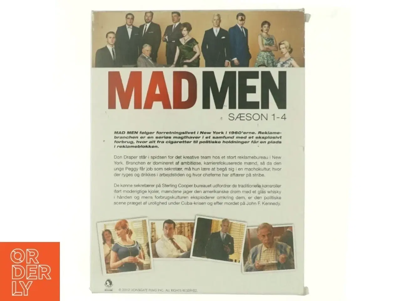 Billede 3 - MAD MEN- S’SON 1 - 4 BOX