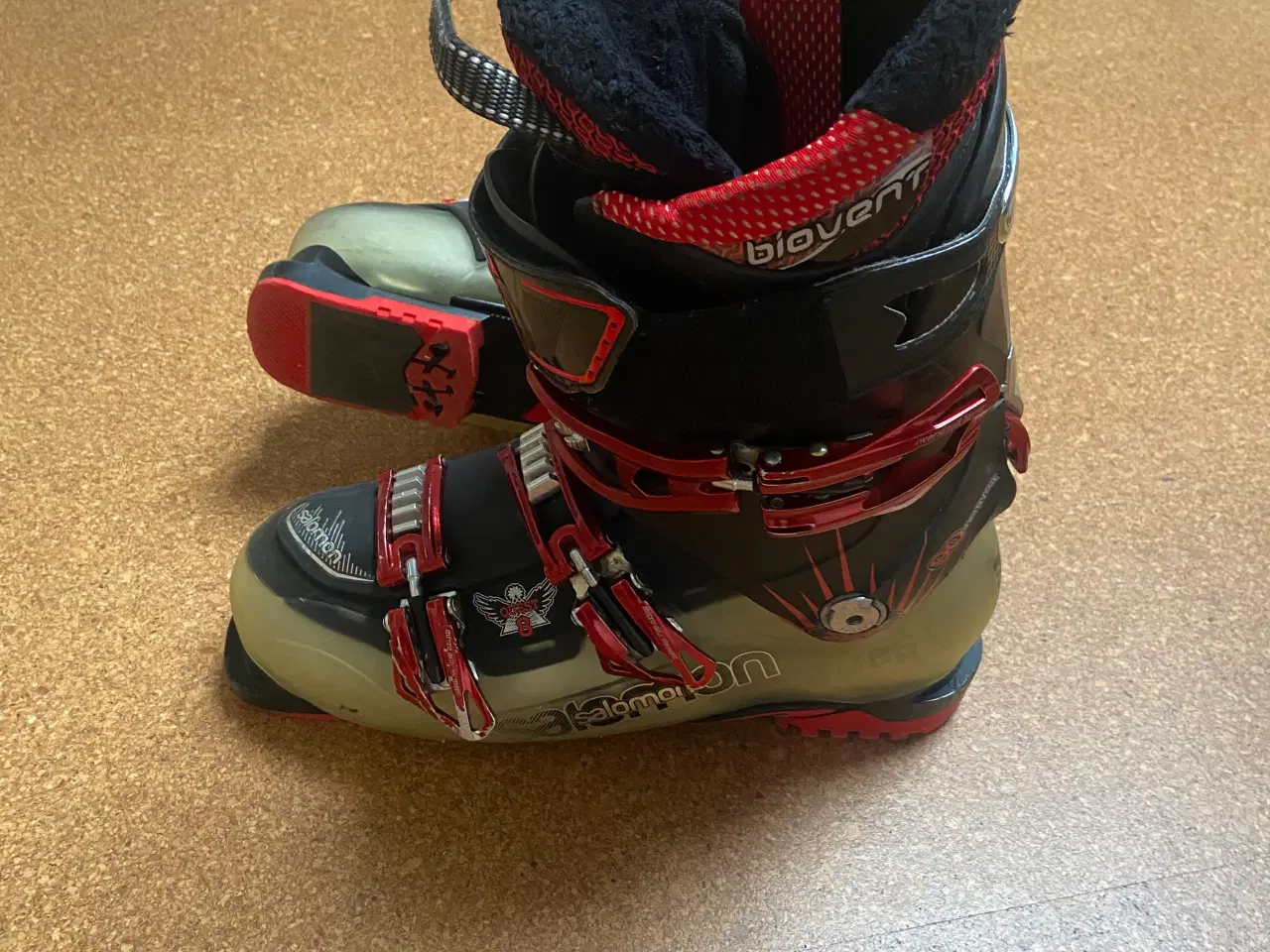 Billede 3 - Salomon Quest 8 Skistøvler Rød Sort Str. 27,5