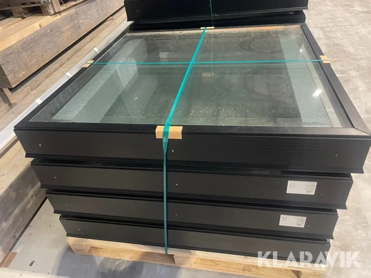 Billede 8 - Ovenlys vinduer Unilite Planlys-glas 4 styk