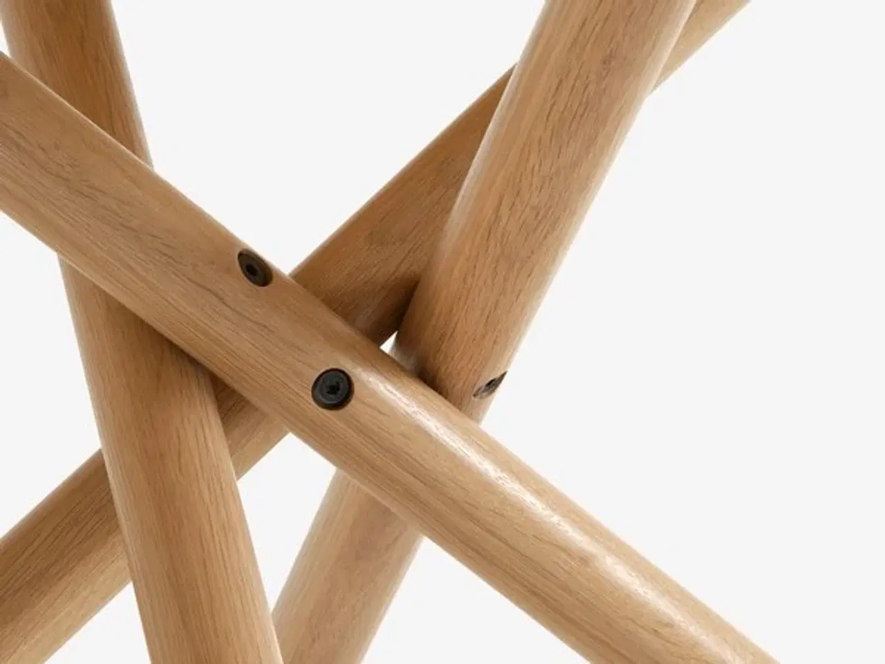 Billede 3 - spisebord i egetræes look