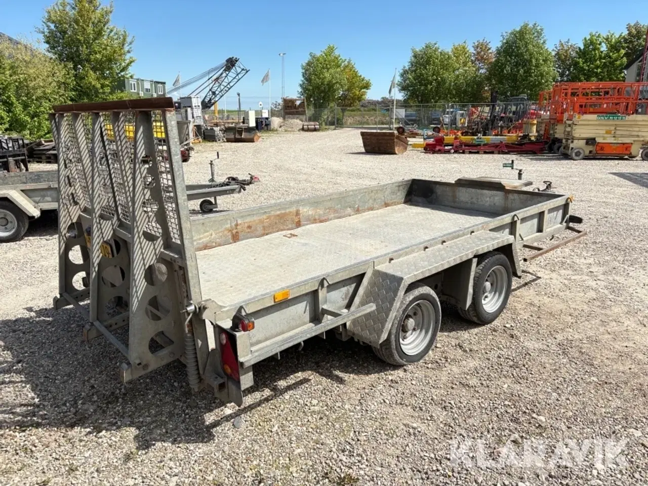 Billede 3 - Maskintrailer 2 akslet IFOR Williams GP 126-R