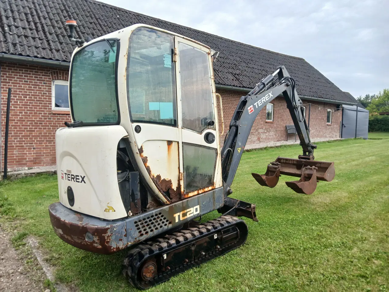Billede 9 -  Minigraver Terex tc20 billigt billigt 