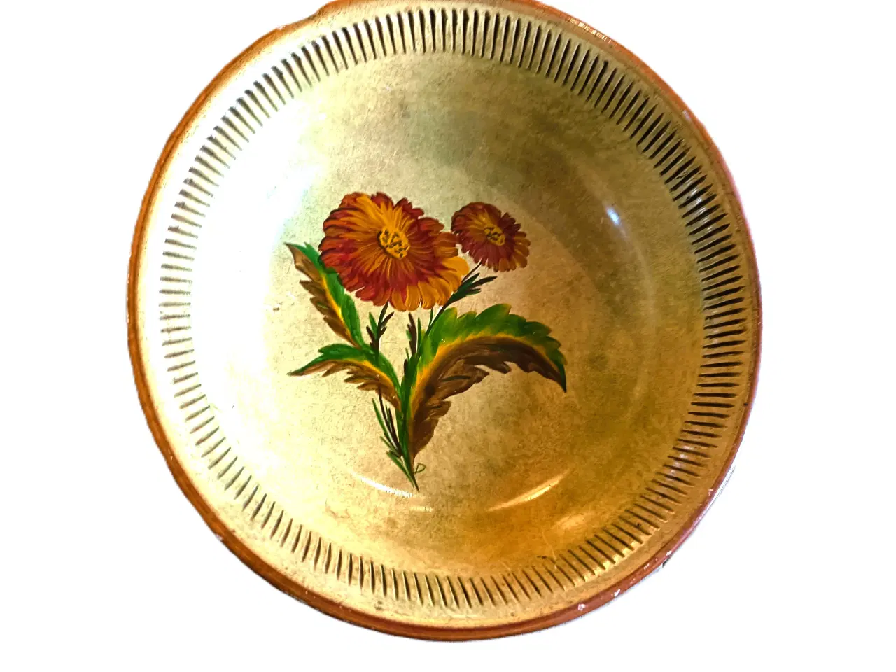 Billede 2 - Vintage keramik fad, frugtfad, Knabstrup keramik