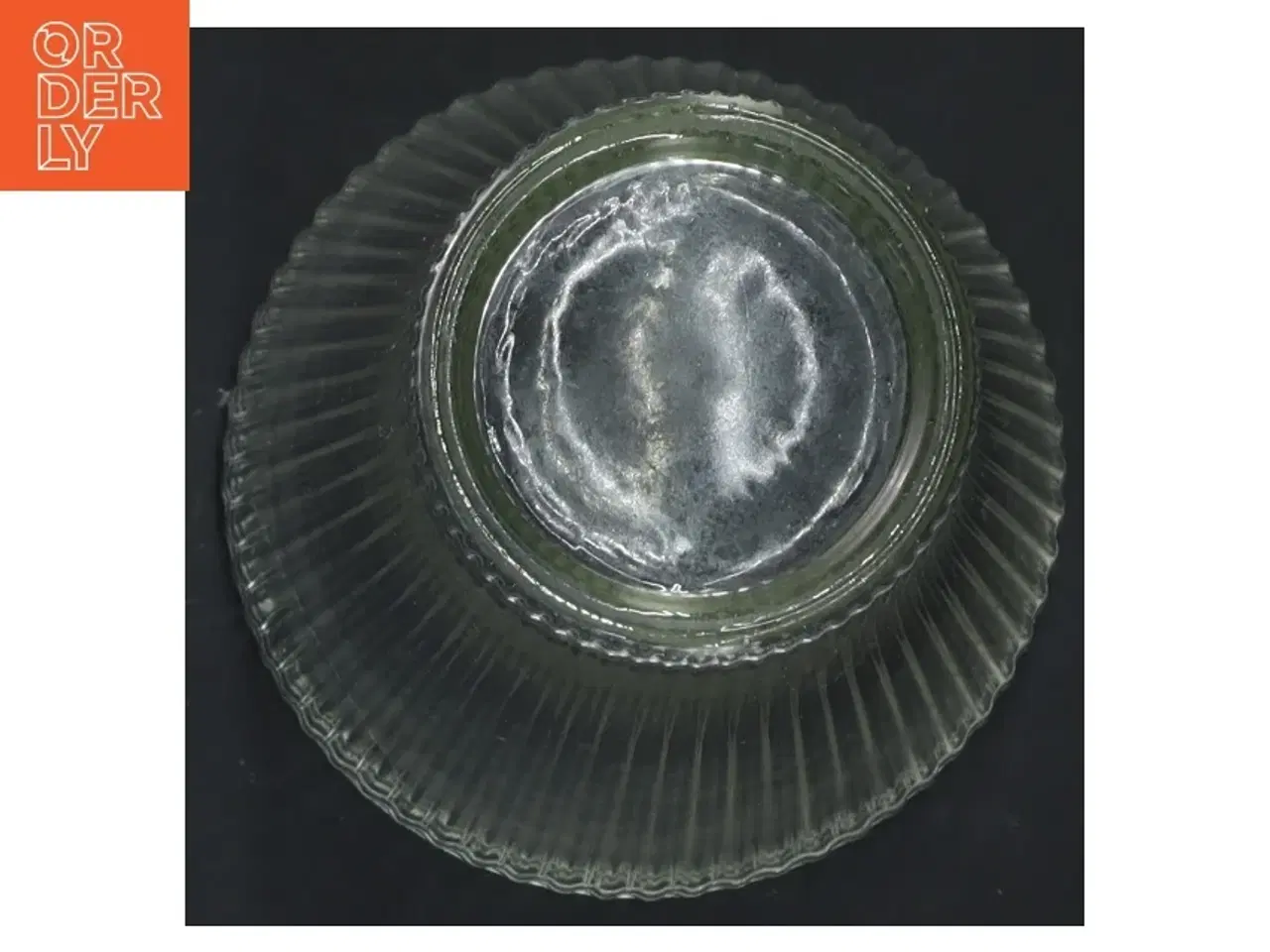 Billede 2 - Riflet hospitalsvase (str. Ø 11x16 cm)