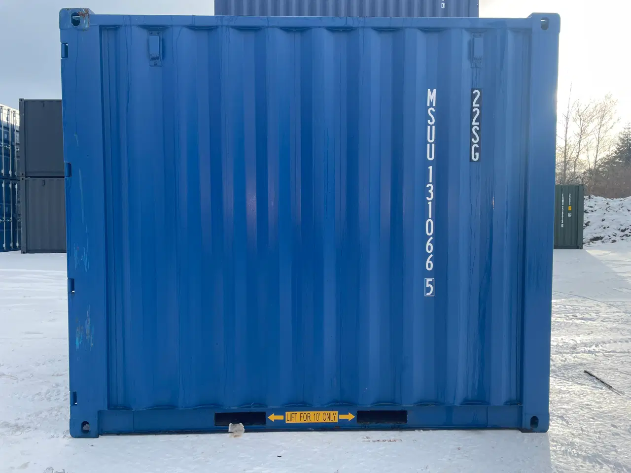 Billede 3 - 10 fods Miljøcontainer til farligt affald & olie