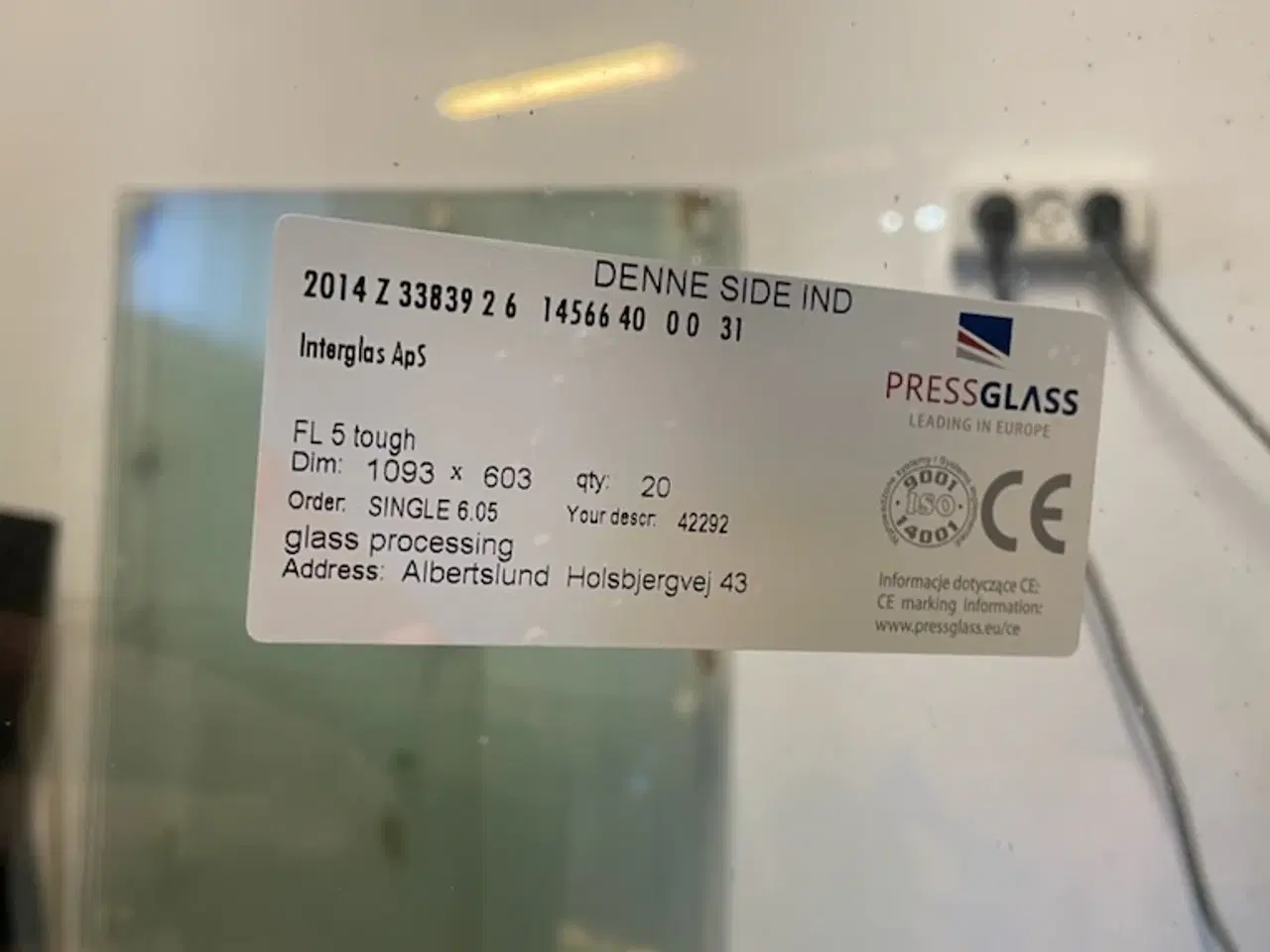 Billede 3 - Glas til wide body flippermaskine 