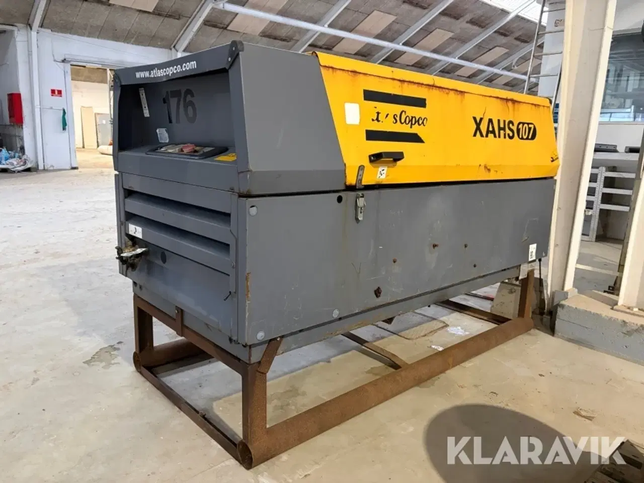 Billede 1 - Højtrykskompressor Atlas Copco XAHS 107 12 bar
