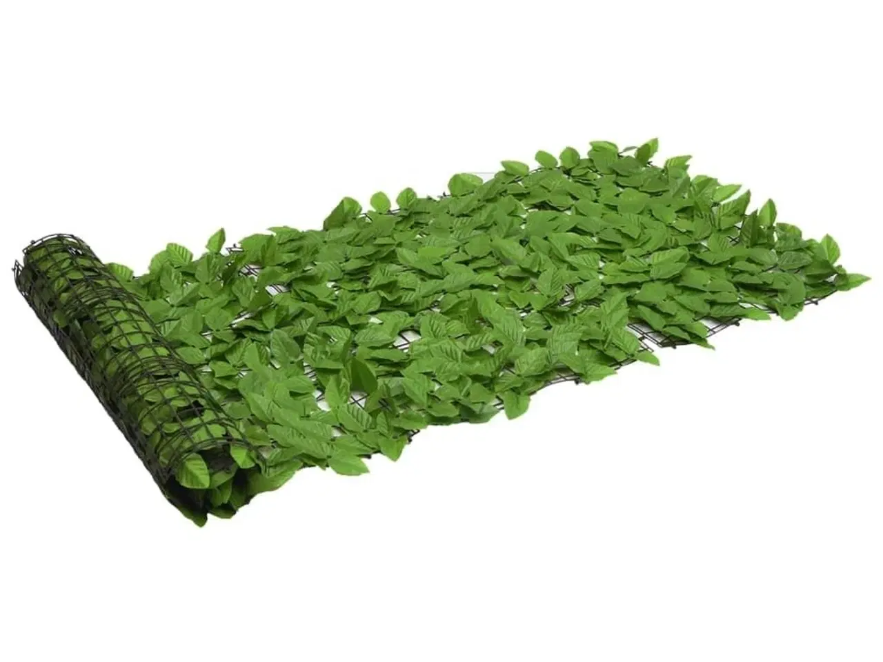 Billede 2 - Altanafskærmning 400x75 cm grønne blade