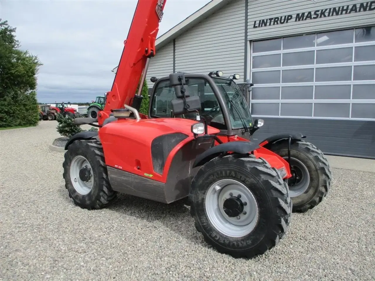 Billede 17 - Manitou MT932 Comfort Dansk maskine, med hydrauliske pallegafler.