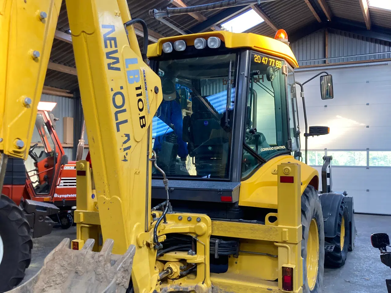 Billede 6 - Rendegraver New Holland LB 110 B. KUN 3900 timer.