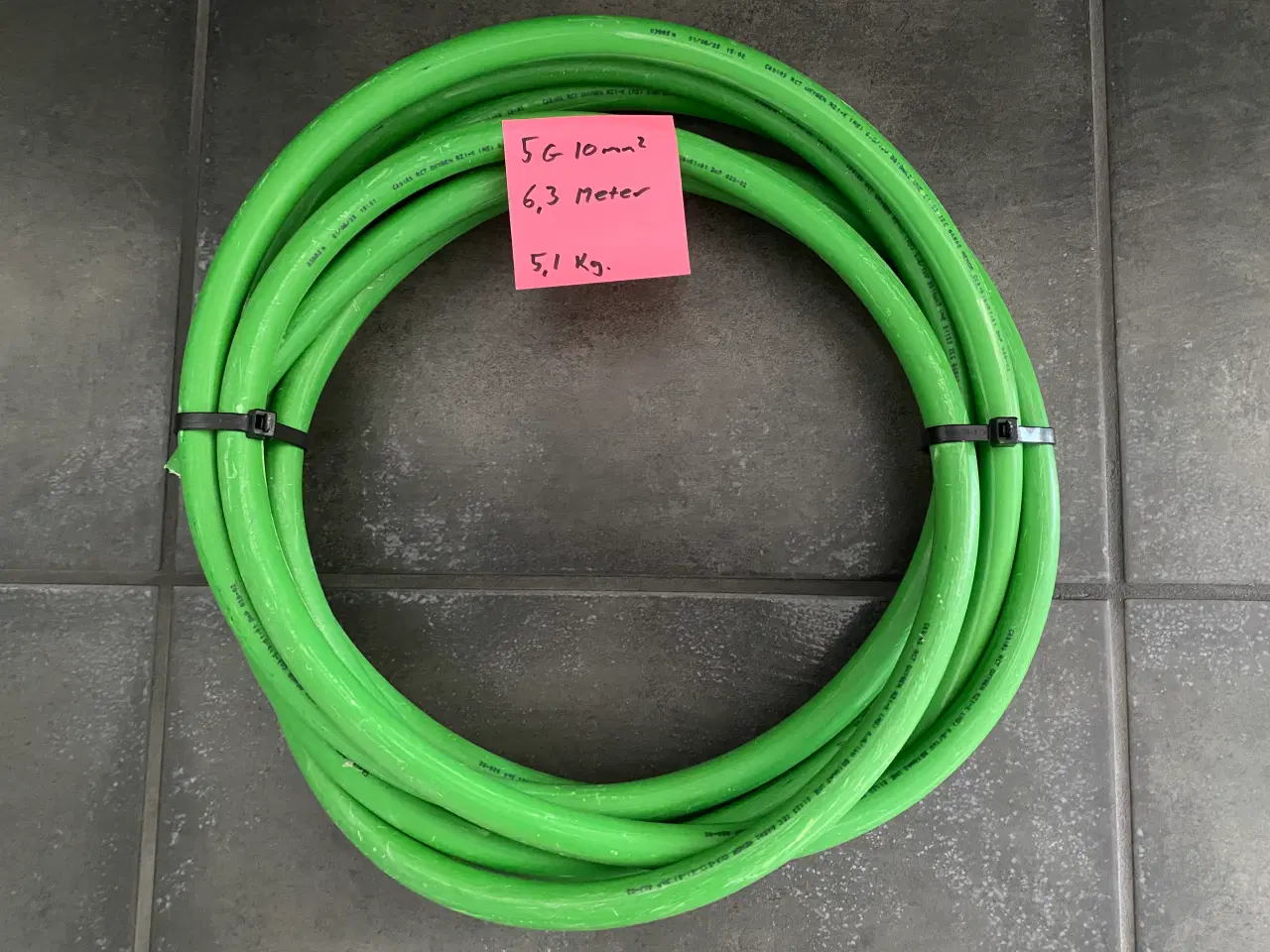 Billede 3 - Installationskabel, 5g6mm2, 14 m.