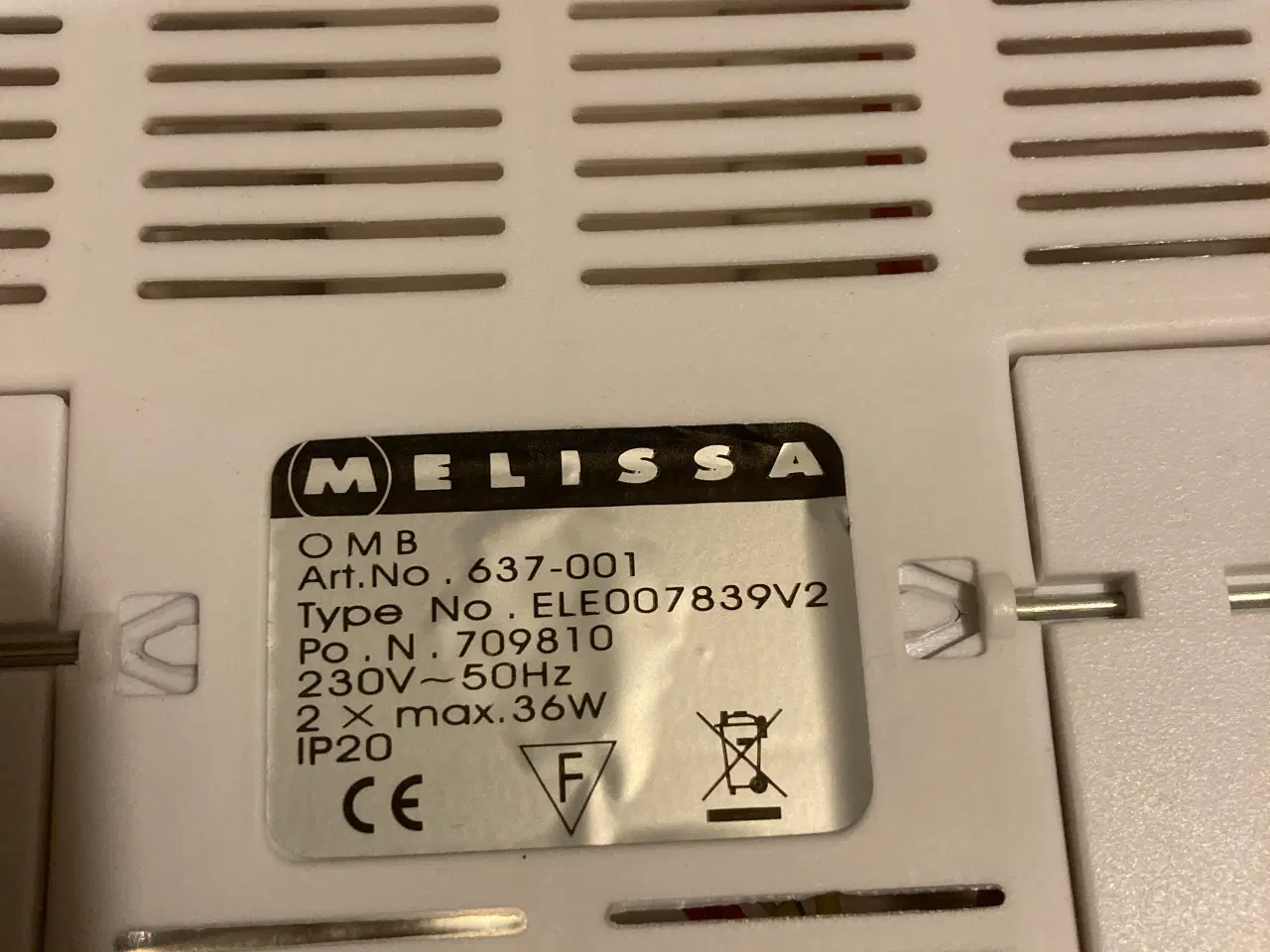 Billede 3 - Melissa Lysterapi Lampe