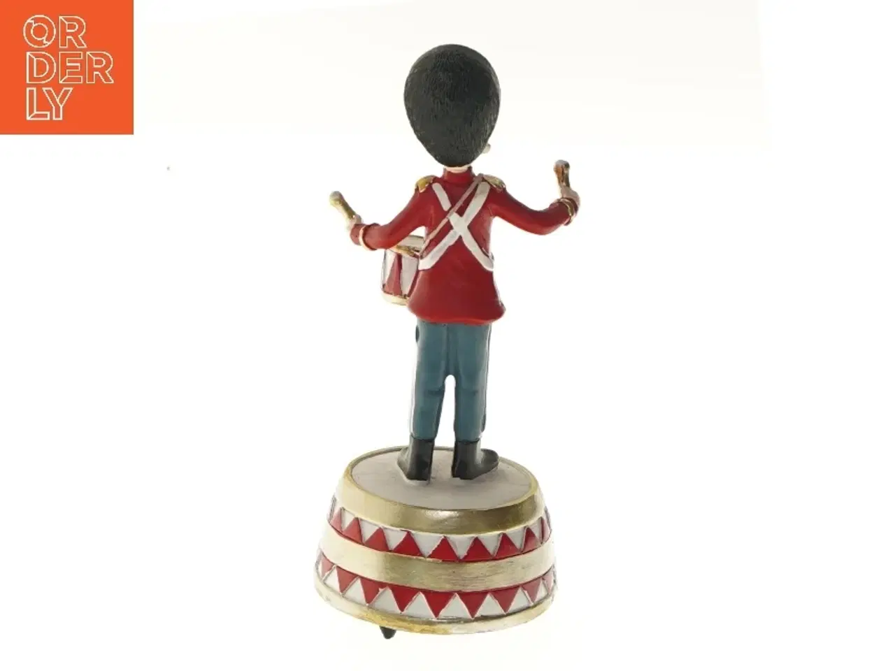 Billede 5 - Spilledåse med soldat (str. H 20 x Dia 8 cm)