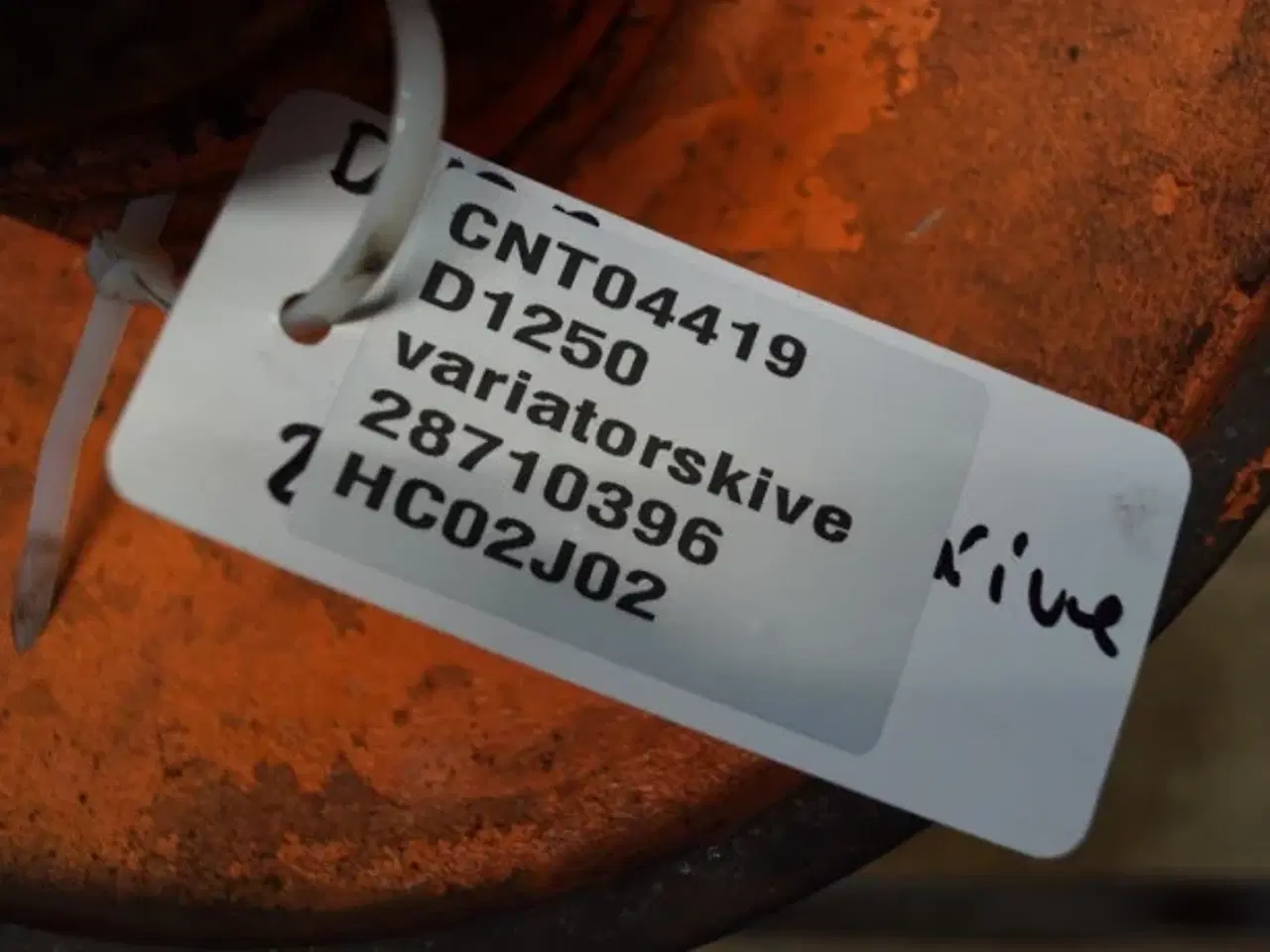 Billede 8 - Dronningborg D1250 Variatorskive 28710396