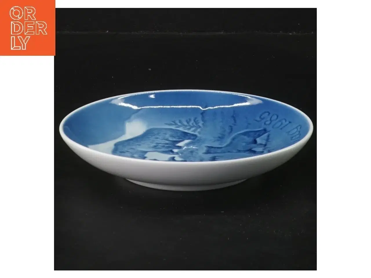 Billede 2 - Mors Dag platte 1985 fra Bing & Grøndahl (str. Ø 15 cm)