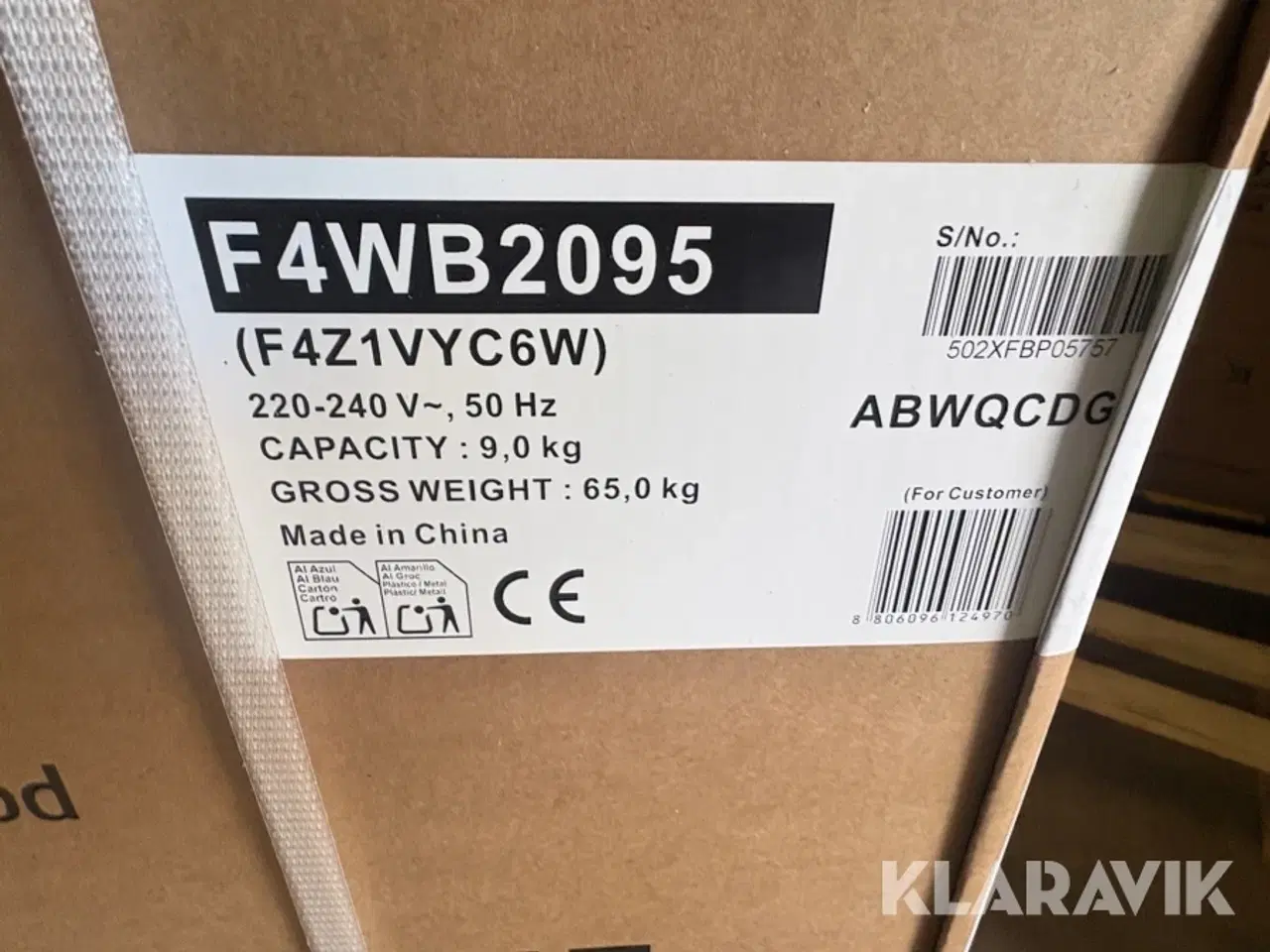 Billede 4 - Vaskemaskine LG F4WB2095