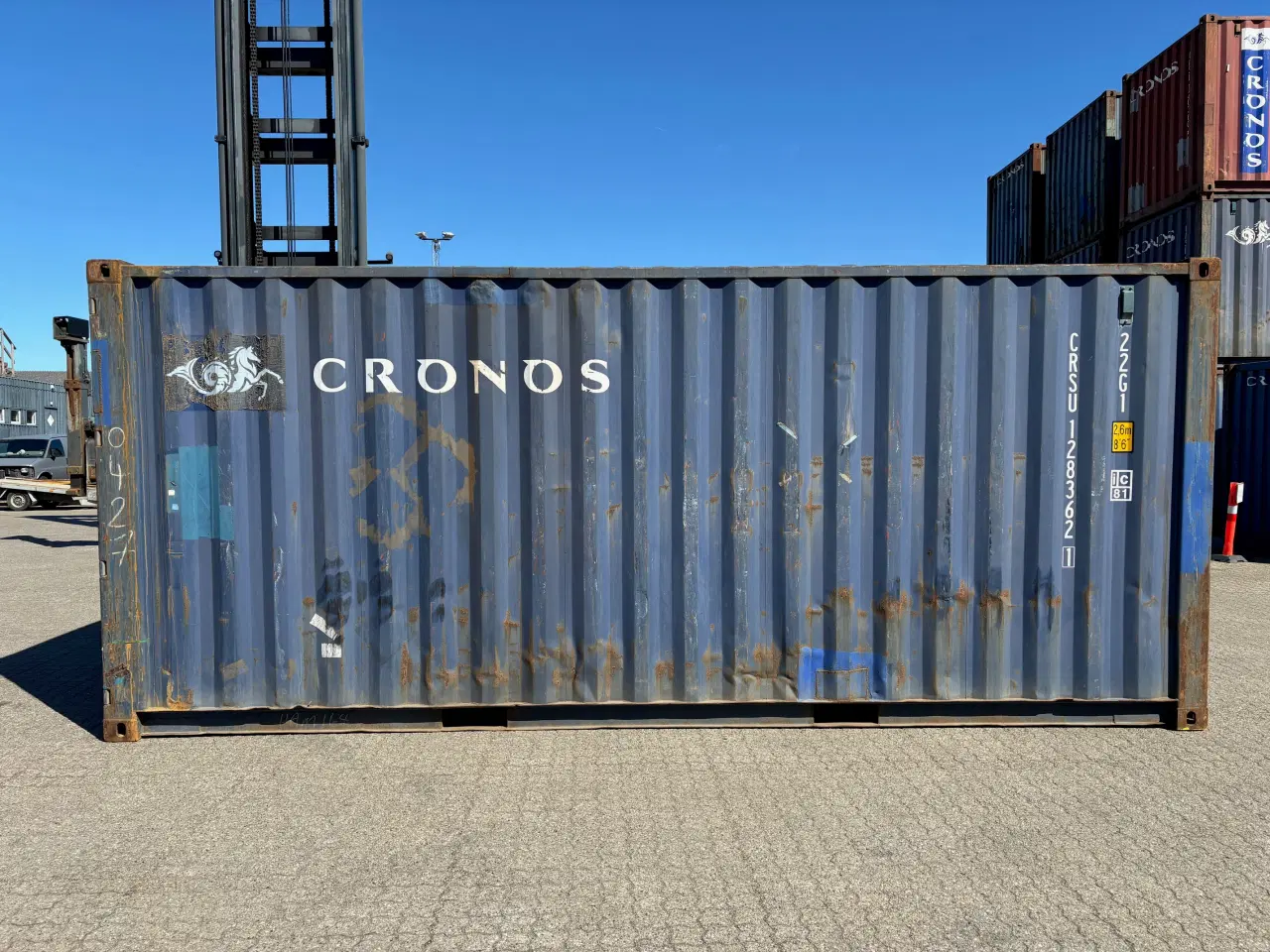 Billede 3 - 20 fods Container- ID: CRSU 128362-1