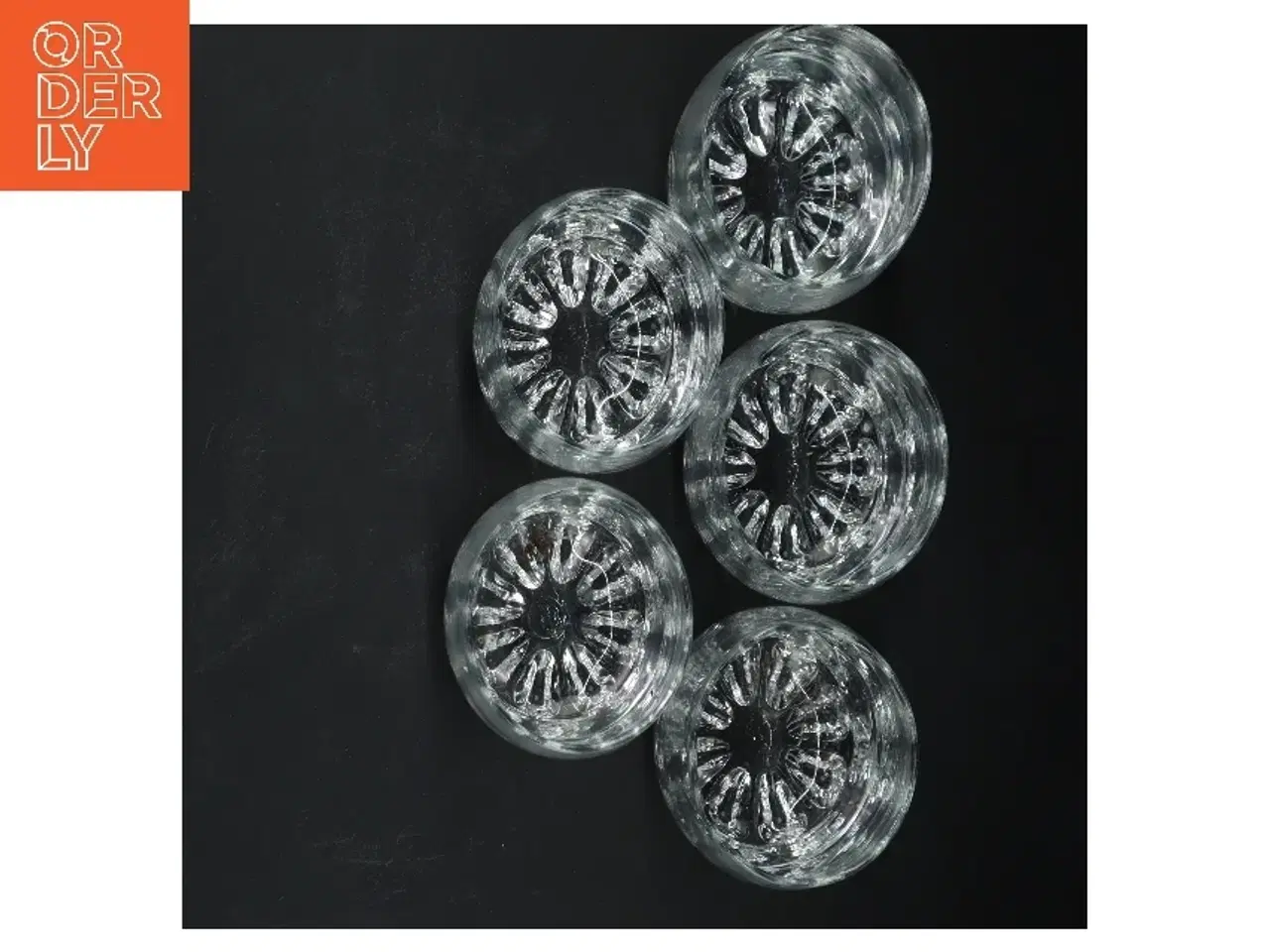 Billede 3 - Krystalglas sæt, 5 stk. (str. 5 styk, 9 cm)