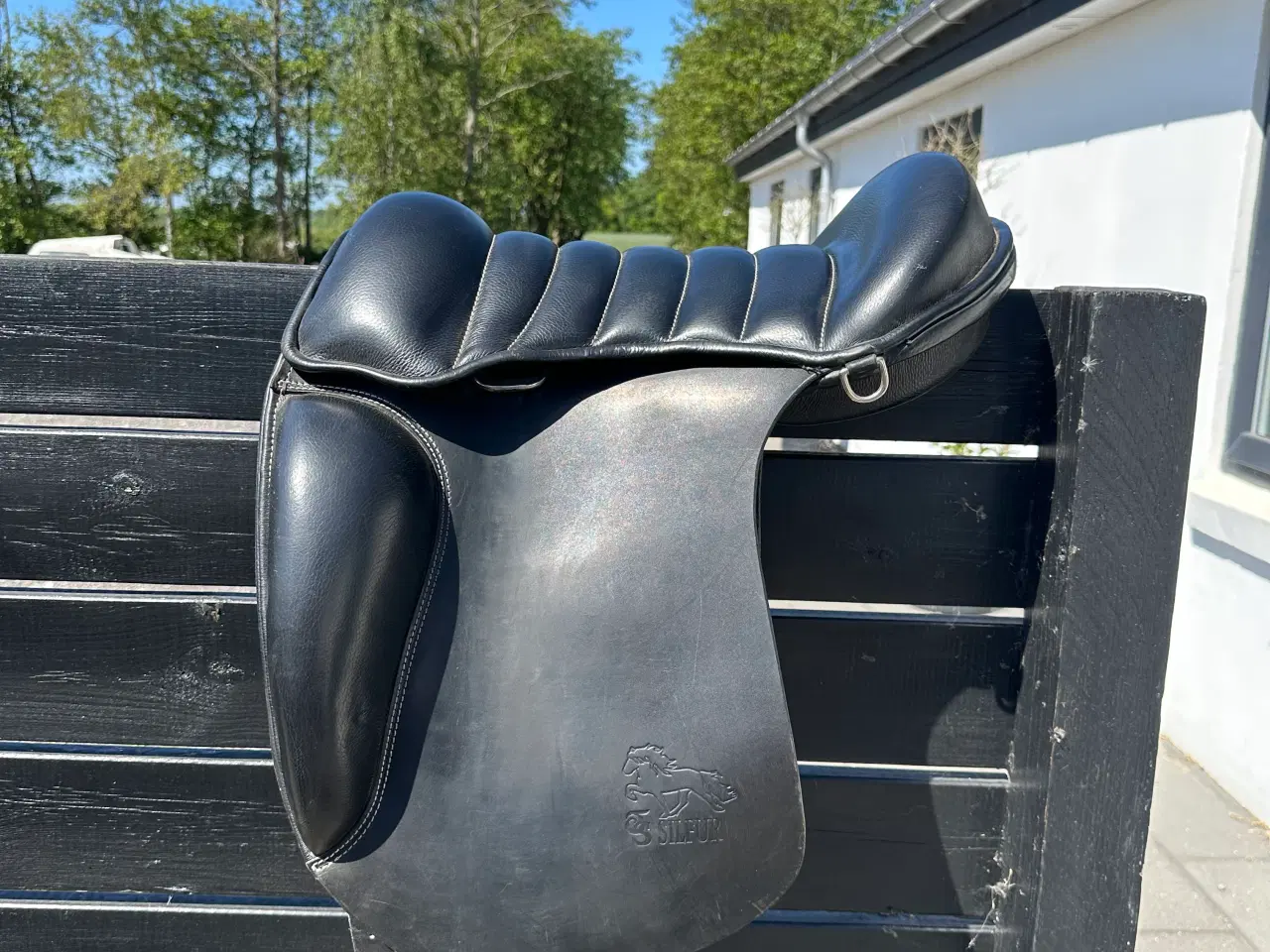 Billede 3 - Silfur bomløs sadel 17”