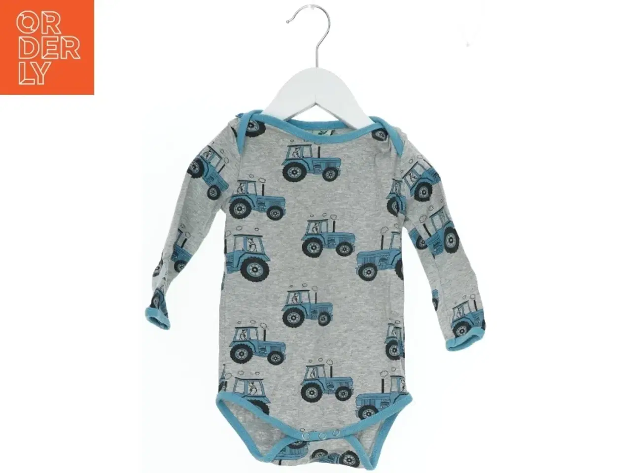 Billede 1 - Body med traktorprint fra Småfolk (str. 74)