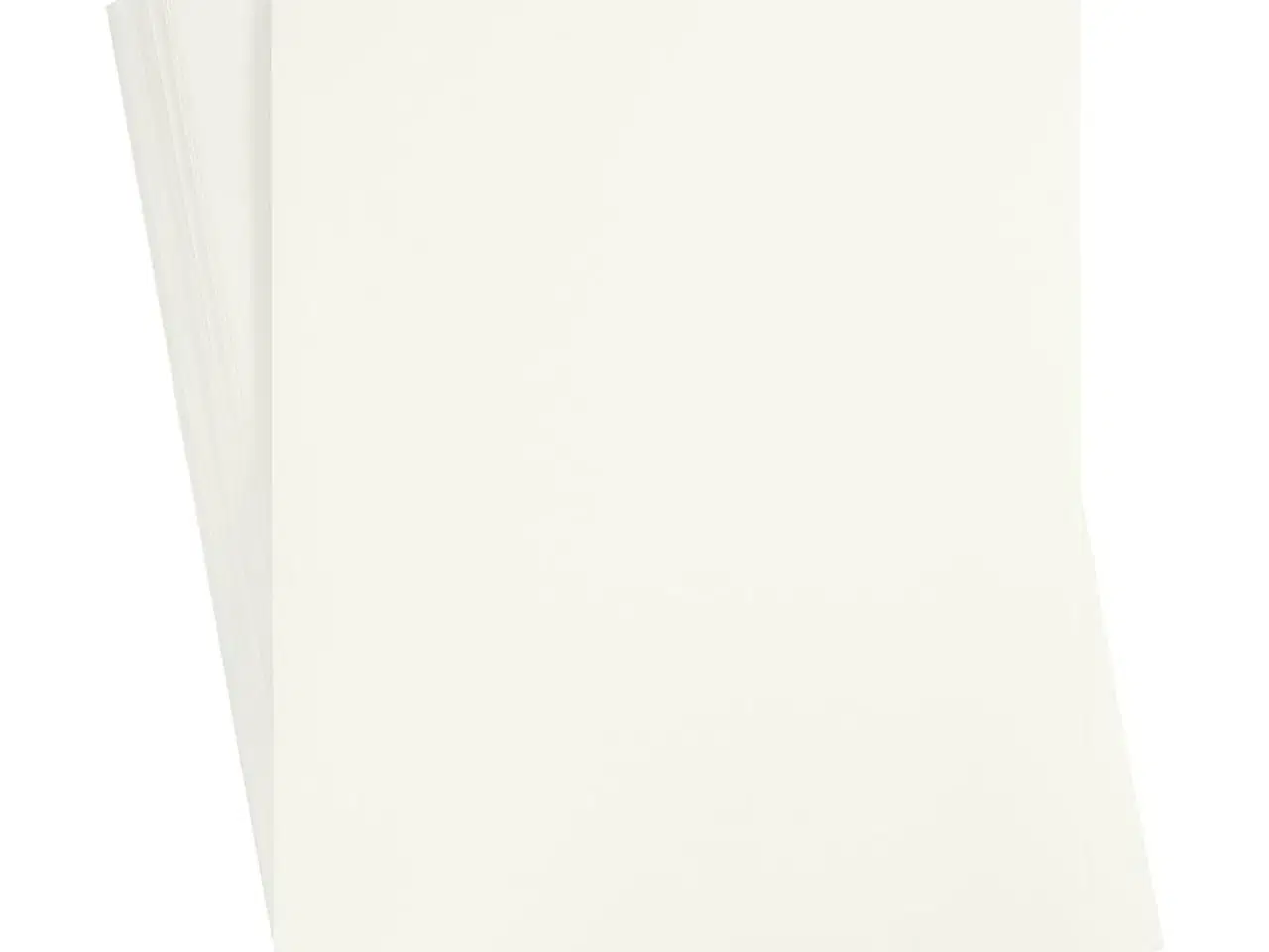 Billede 1 - A2 Råhvid Karton 180 g - 100 Ark til Kreativitet