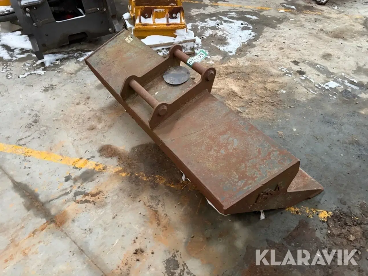 Billede 5 - Skovl KM 170 cm med Hydrema skifte