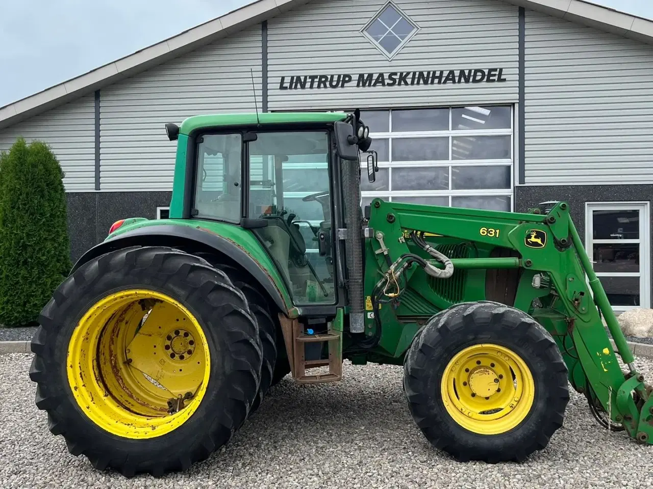 Billede 14 - John Deere 6320 m/JD 631 Frontlæsser  AutoPower og TLS affjedret foraksel