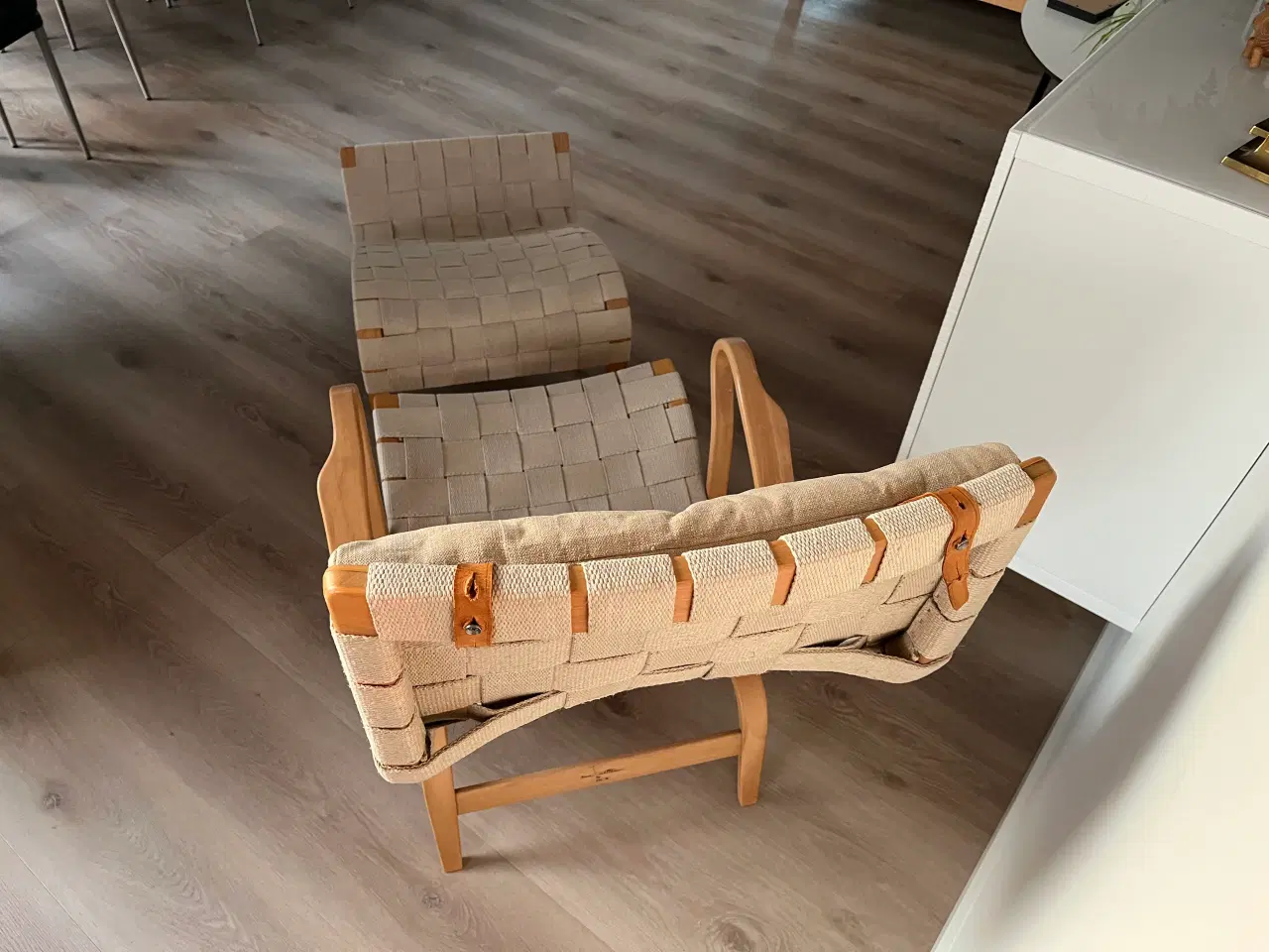 Billede 6 - Bruno Mathsson Mi Pernilla 2 hvilestol m/skammel. 