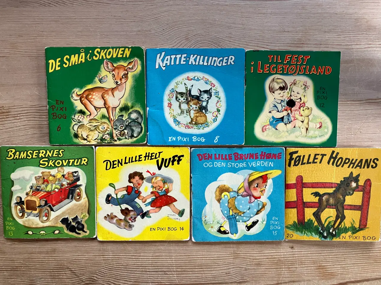 Billede 1 - Gamle sjældne Pixi bøger fra Illustrationsforlaget