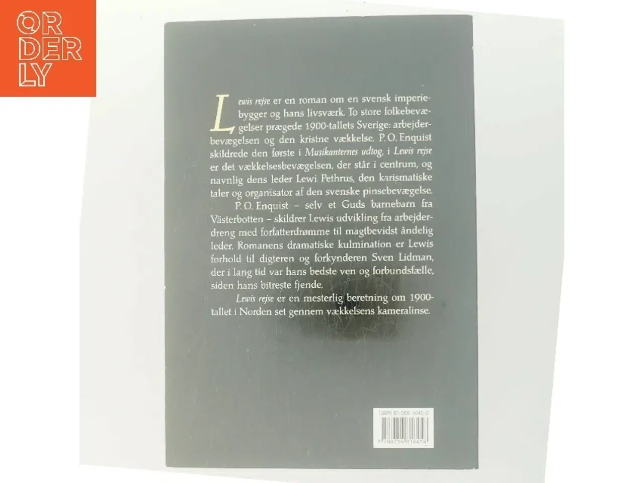 Billede 3 - Lewis rejse : roman af Per Olov Enquist (Bog)